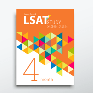 4 Month Premium LSAT Study Schedule