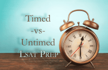 Timed vs. Untimed LSAT Practice