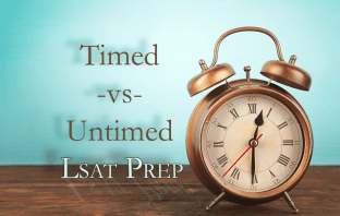 Timed vs. Untimed LSAT Practice