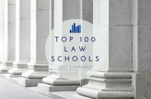 The Top 100 Law Schools in America: More 2017 US News Rankings Leaked!