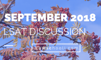 September 2018 LSAT Disccusion