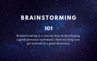 How To Brainstorm An Effective Personal Statement Topic
