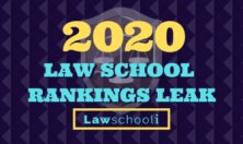 2020 Law School Rankings Leak?