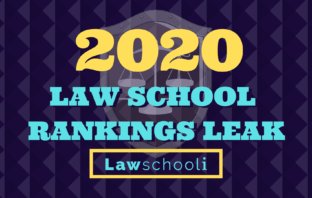 2020 Law School Rankings Leak?
